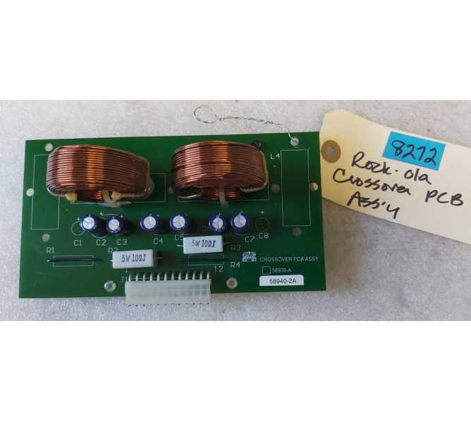 ROCK-OLA SYBER-SONIC 8000X Jukebox CROSSOVER PCB Board Assembly #58940-2A (8272) 