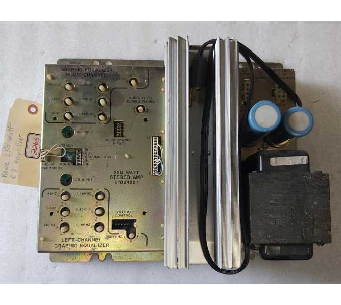ROWE AMI CD 100A or B Jukebox 250 WATT STEREO AMPLIFIER #61024901 (2265) 