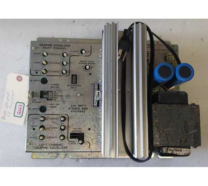 ROWE AMI CD 100A or B Jukebox 250 WATT STEREO AMPLIFIER #61024903 (2263) 