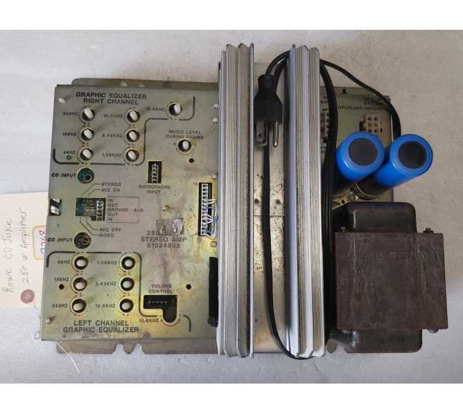 ROWE AMI CD 100A or B Jukebox 250 WATT STEREO AMPLIFIER #61024903 (2268) 