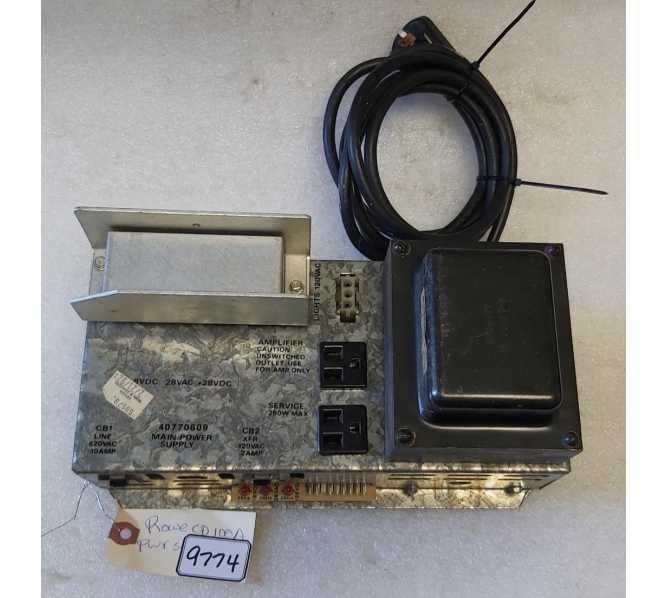 ROWE AMI CD 100A or B Jukebox MAIN POWER SUPPLY #40770609 (9774)