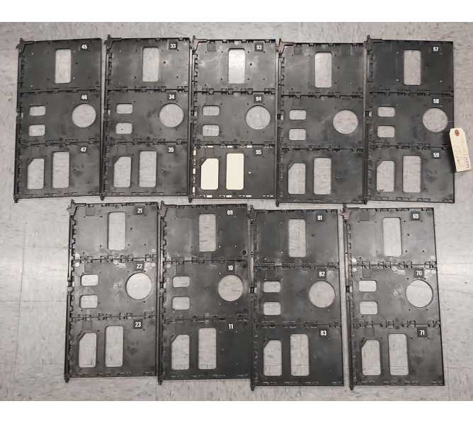 ROWE AMI CD 100A, B, C, D, BERKLEY, STORM Jukebox TITLE PAGE Assembly #30933901 (2244)