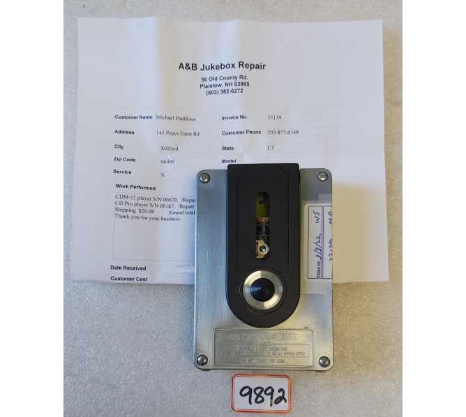 ROWE AMI Jukebox CDM-12 Player #9892 