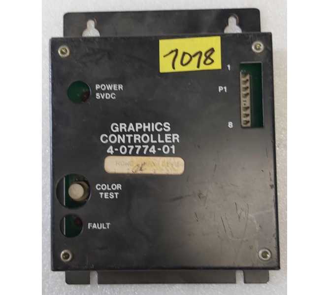 ROWE AMI Jukebox Graphics Controller #4-07774-01 (7078)  