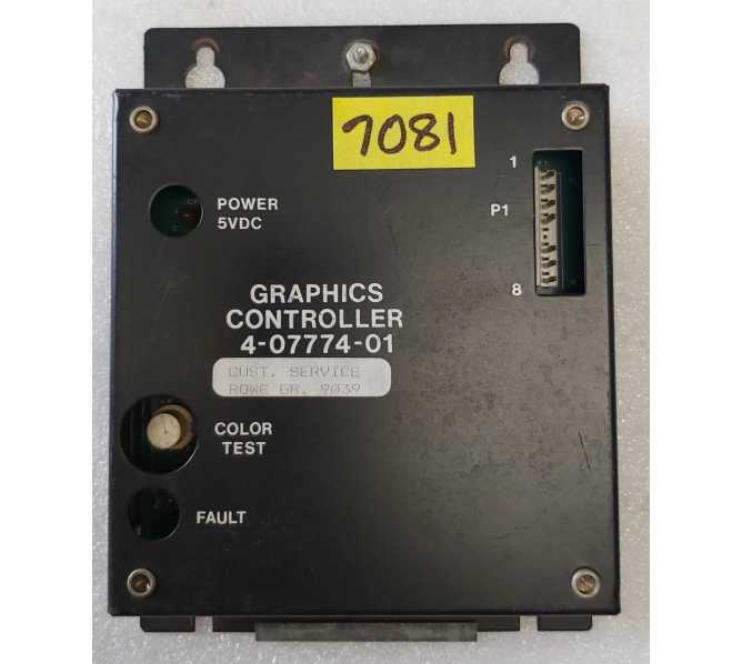 ROWE AMI Jukebox Graphics Controller #4-07774-01 (7081) 