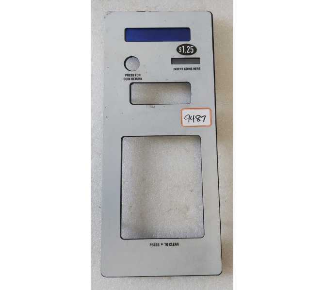 ROYAL RVV 500 Soda Vending Machine METAL BEZEL #9487 