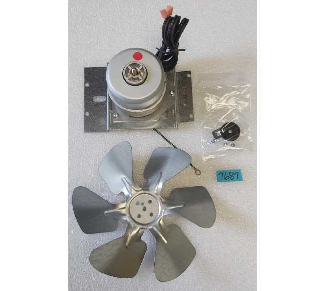 ROYAL Vending Machine EVAPORATOR FAN BLADE & MOTOR ASSEMBLY #1068537 (7687) 