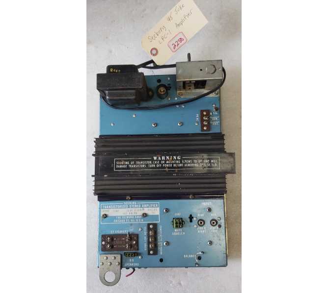 SEEBURG 45 Jukebox STEREO AMPLIFIER #LPC-1 (2280) 
