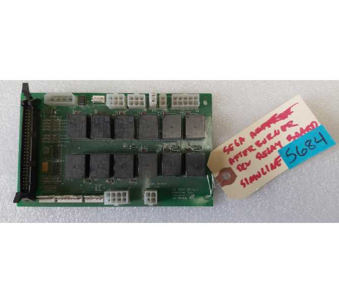 SEGA AFTERBURNER DELUXE Arcade Machine Game PCB Printed Circuit RELAY Board (Simuline) #5684 for sale