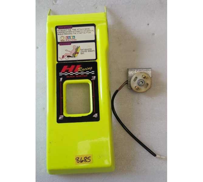 SEGA Arcade Game DAYTONA DELUXE GEAR SHIFT BEZEL #8685 