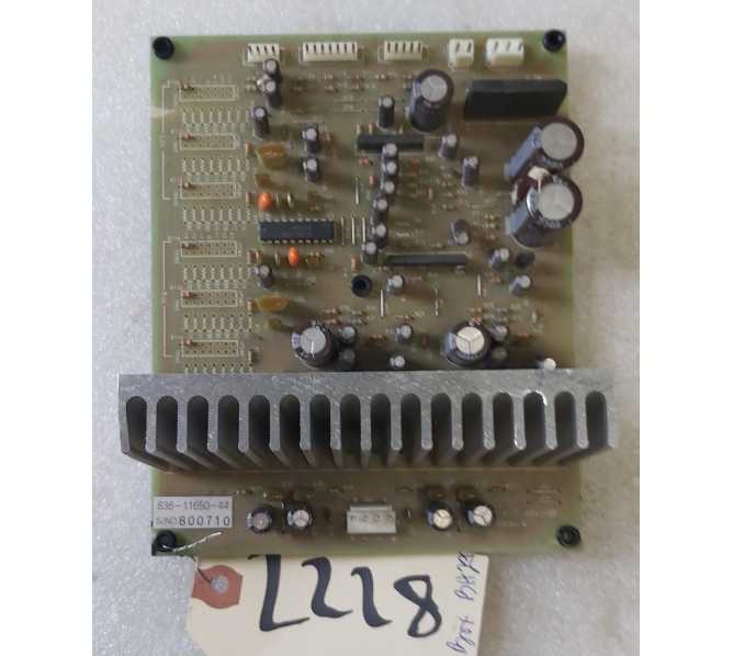 SEGA Arcade Game SOUND AMP Board #838-11650-44 (2228) 