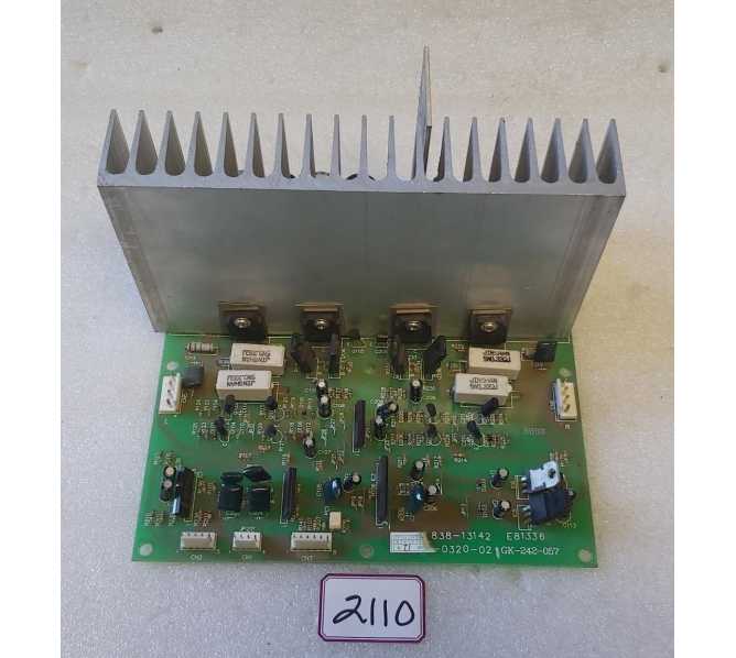 SEGA Arcade Game SOUND AMP Board #838-13142 (2110) 