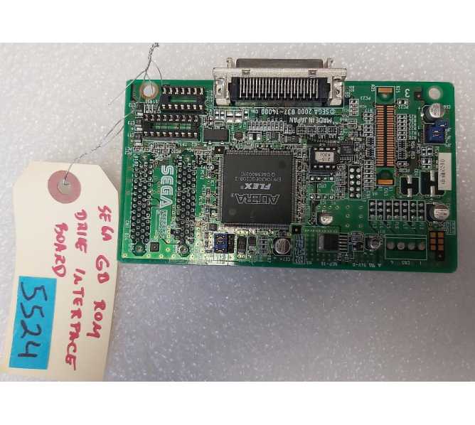 SEGA Arcade Machine Game PCB Printed Circuit CD ROM DRIVE INTERFACE Board #5524 