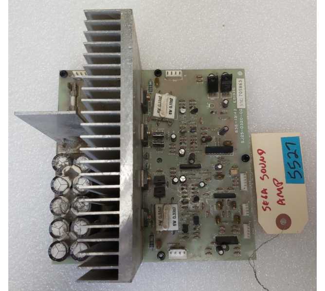 SEGA Arcade Machine Game PCB Printed Circuit SOUND AMP Board #5527 for sale 