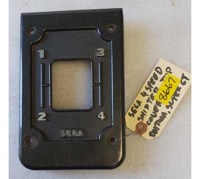 SEGA DAYTONA / SUPER GT Arcade Game 4 SPEED SHIFTER TOP COVER #8667 