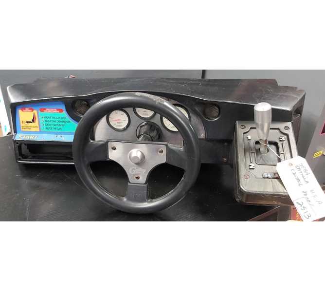 SEGA DAYTONA USA Arcade Game STEERING CONTROL PANEL Assembly (2513)