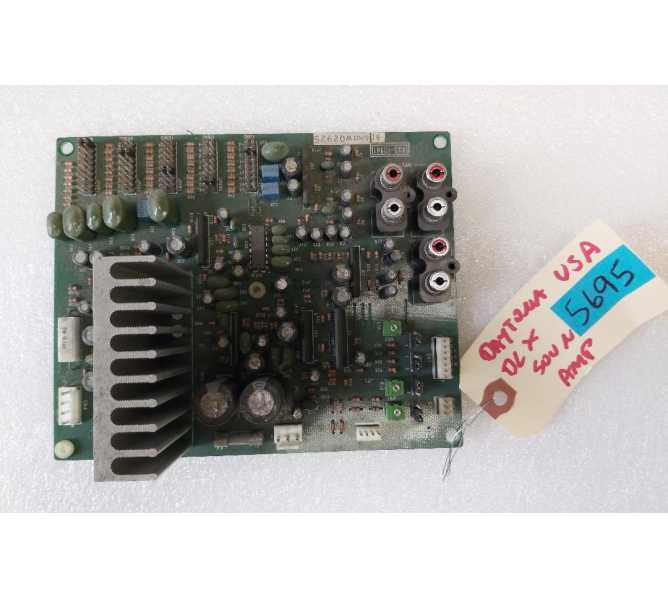 SEGA DAYTONA USA DELUXE Arcade Machine Game PCB Printed Circuit SOUND AMP Board #5695 for sale 