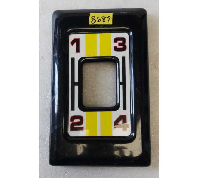 SEGA DELUXE DRIVING Arcade Game PLASTIC GEAR SHIFT COVER #8687