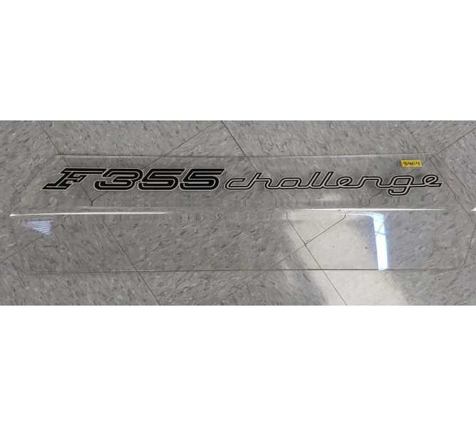 SEGA F355 CHALLENGE Arcade Game PLEXIGLASS SHIELD #8904 
