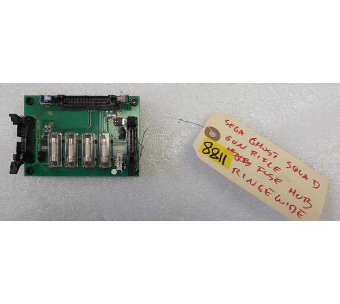 SEGA GHOST SQUAD Arcade Game GUN RIFLE FUSE HUB Board #839-1243R (8811) 