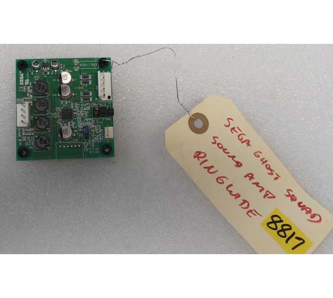 SEGA GHOST SQUAD Arcade Game SOUND AMP Board #839-1383 (8817) 
