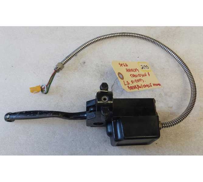 SEGA HARLEY DAVIDSON & L.A. RIDERS Arcade Game BRAKE & CABLE Assembly (2195) 