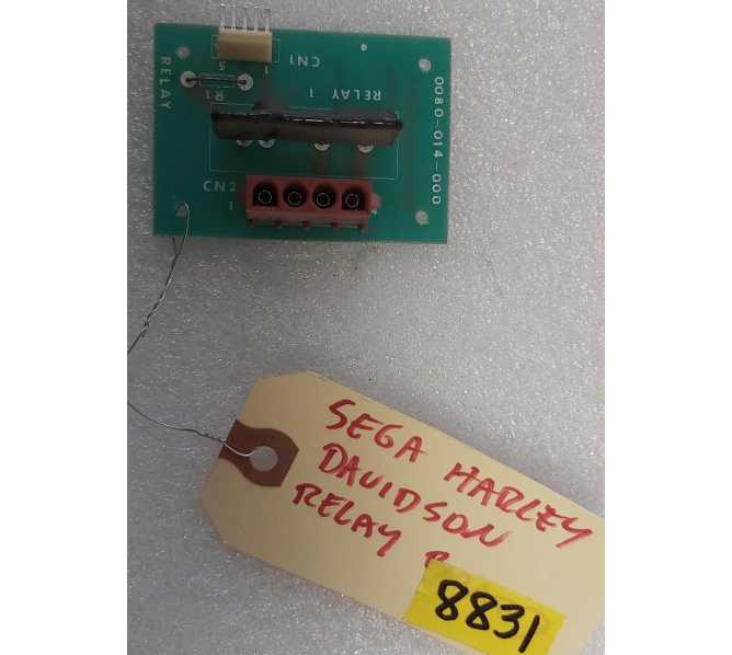 SEGA HARLEY DAVIDSON Arcade Game RELAY Board #0080-014-000 (8831) 