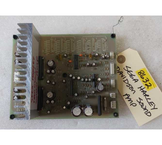 SEGA HARLEY DAVIDSON Arcade Game SOUND AMP Board - #838-13142 (8632) 