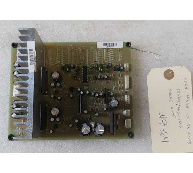 SEGA HOUSE OF THE DEAD Arcade Game SOUND AMP Board #838-11650-07 (9464) 