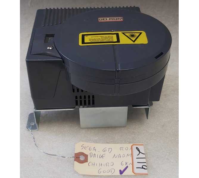 SEGA NAOMI Arcade Game CHIHIRO TRIFORCE GD ROM DISC DRIVE #610-0617-01 (2119)