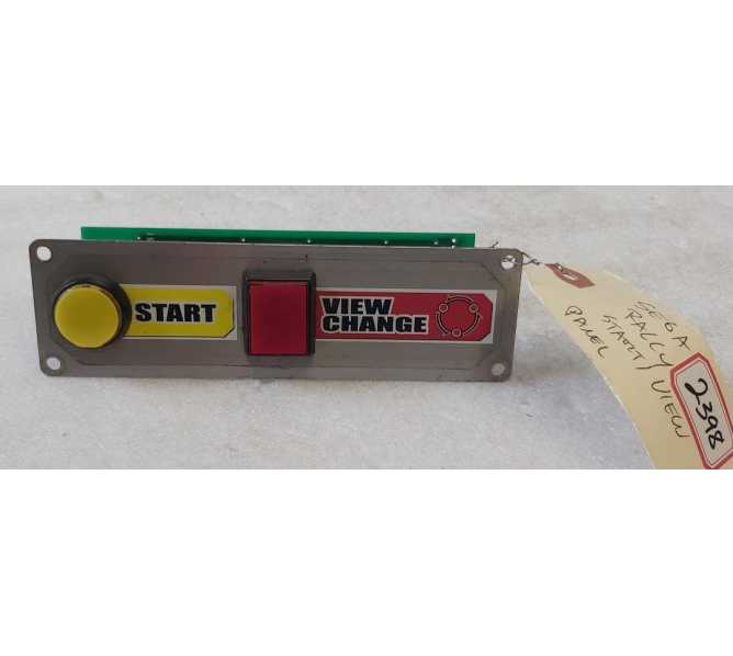 SEGA RALLY Arcade Game DASHBOARD BUTTON Assembly (2398)
