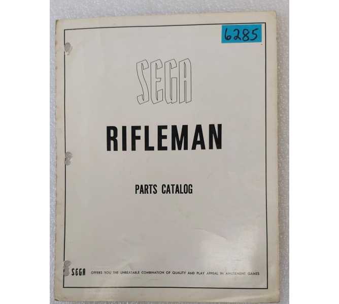 SEGA RIFLEMAN Arcade Game Parts Catalog #6285 