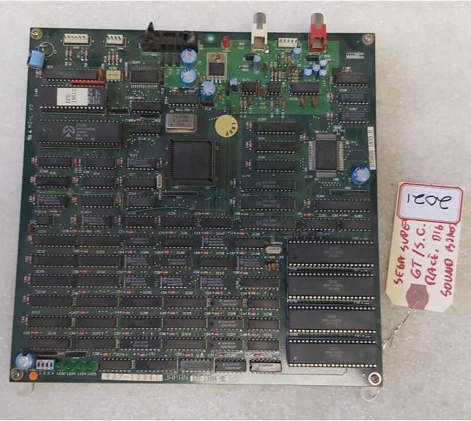 SEGA SUPER GT, SCUD RACE Arcade Game DIGITAL AUDIO Board #837-12941 (2024) 