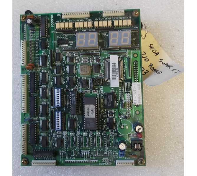 SEGA Super GT Arcade Game IO Board #838-12898 (33) 