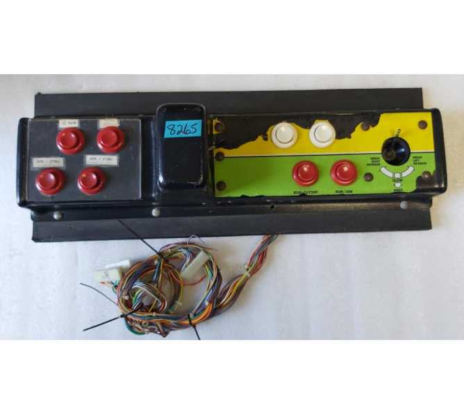 SEGA WORLD SERIES Arcade Game CONTROL PANEL #8265 