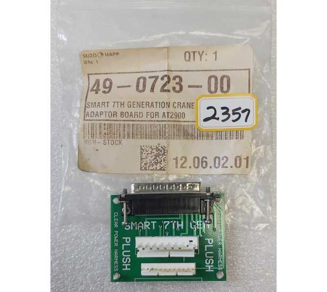 SMART INDUSTRIES 7th GENERATION CRANE Adapter Board for AT2900 (2357)