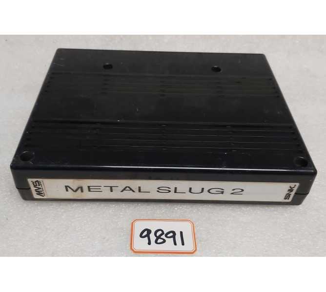 SNK NEO GEO Arcade Game METAL SLUG 2 MVS Cartridge #9891 