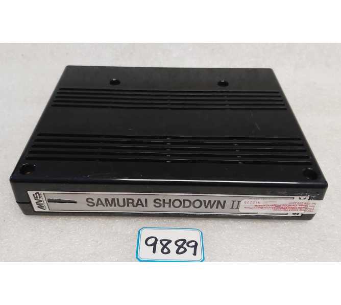 SNK NEO GEO Arcade Game SAMURAI SHODOWN II MVS Cartridge #9889 