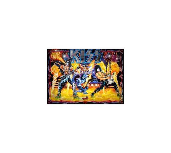 STERN KISS PRO Pinball Machine Translite #830-52H1-00 (520) 