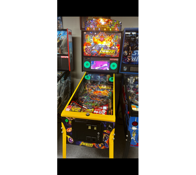 STERN AVENGERS INFINITY QUEST PREMIUM Pinball Machine for sale - HUO