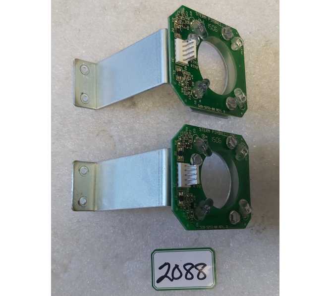 STERN Bank Opto Interrupter Board Assembly w Bracket Lot #520-5253-00 (2088)