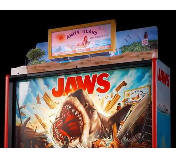 STERN JAWS Pinball Machine Official TOPPER #502-8039-00 