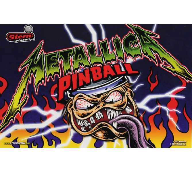 STERN METALLICA PRO Pinball FLYER SHOT MAP Poster #5792