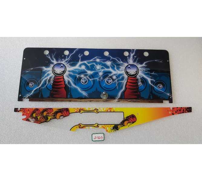 STERN METALLICA Pinball Machine Lot of 2 PLASTICS (2323)