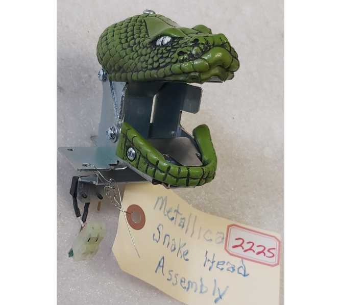  STERN METALLICA Pinball Machine SNAKE HEAD Assembly #500-9813-00 (2225) 