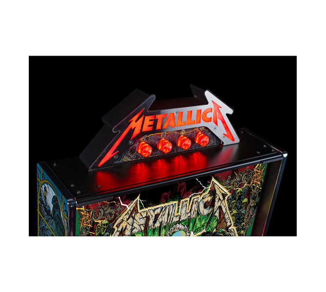 STERN METALLICA REMASTERED Pinball Machine Officially Licensed TOPPER #502-8054-00