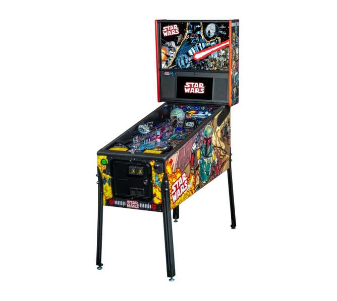 STERN STAR WARS PREMIUM COMIC ART Pinball Machine for sale