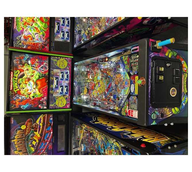 STERN TMNT Teenage Mutant Ninja Turtles PRO Pinball Machine for sale 