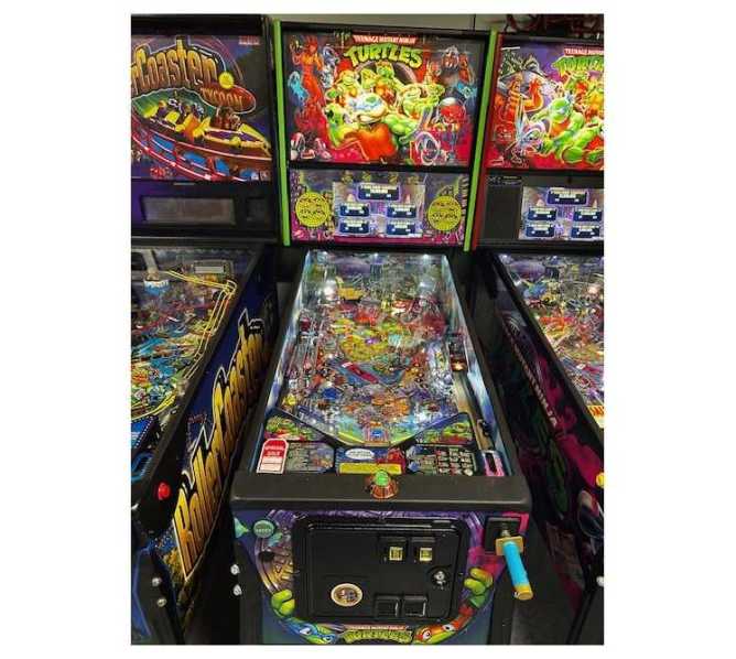 STERN TMNT Teenage Mutant Ninja Turtles PRO Pinball Machine for sale