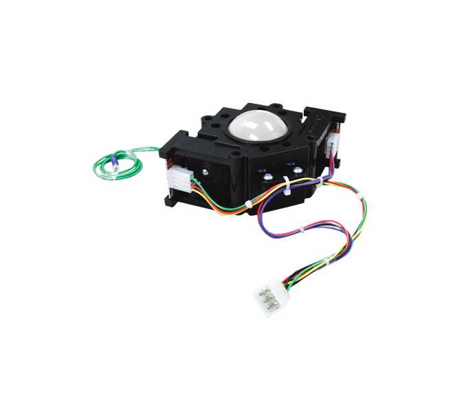 SUZO HAPP 2-1/4" Diameter Solid White Trackball Assembly #56-5500-11 (9864) 